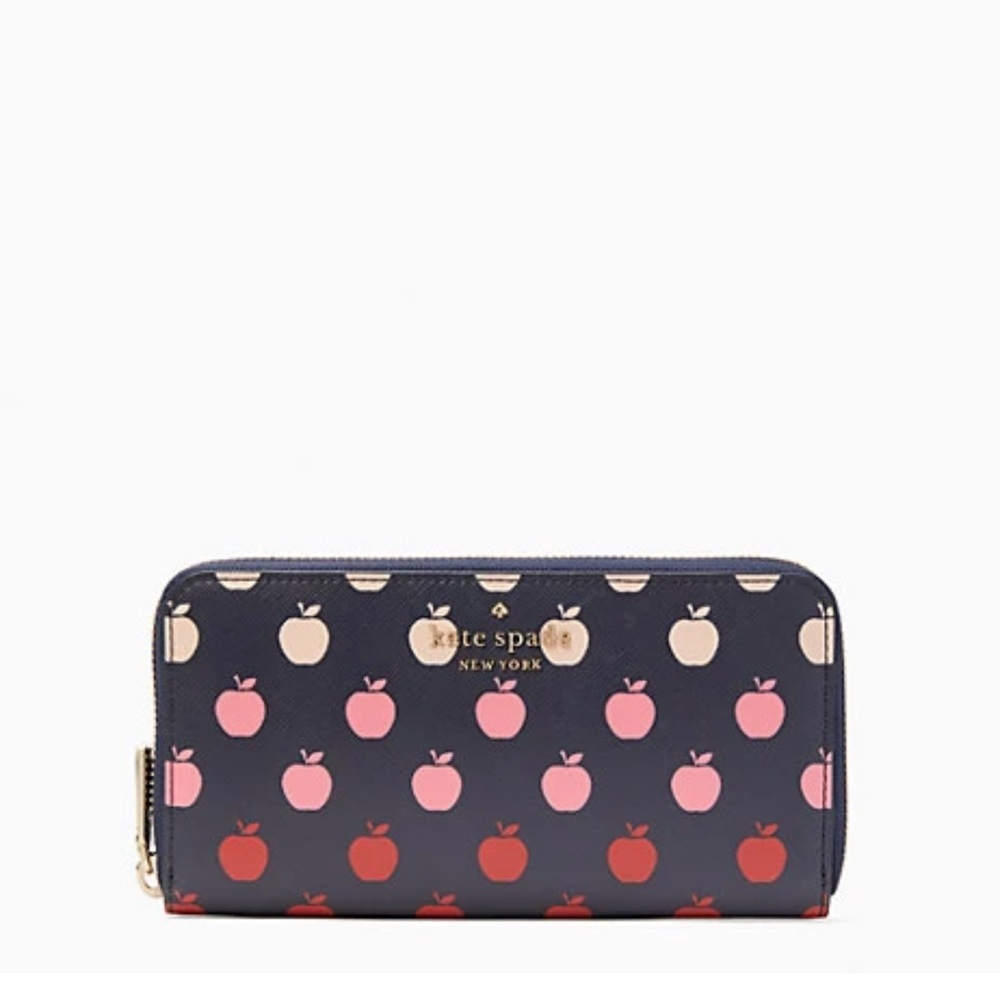 Kate Spade Staci Large Red Apple Continental Wallet
Multi